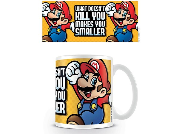 Super Mario-kop "What Makes You Smaller" 