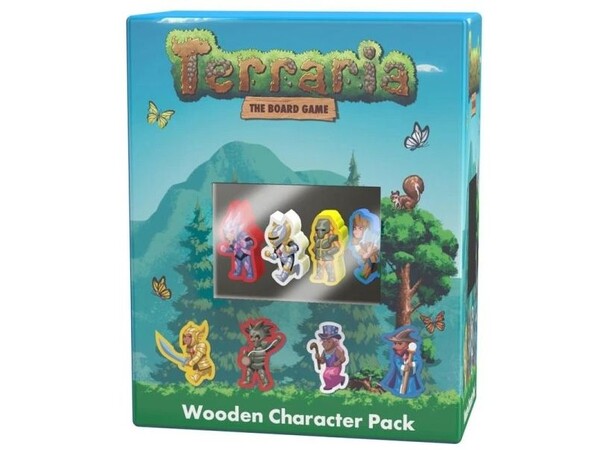 Terraria Wooden Character Pack Ekspansion til Terraria The Board Game 