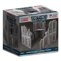 Terræn Hab Block Large Ruins Battlefield in a Box - Gothic Sector