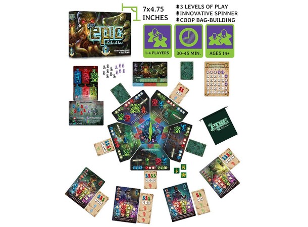 Tiny Epic Cthulhu Brætspil 