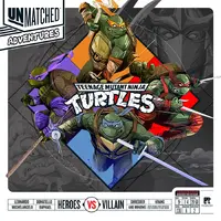 Unmatched Adventures TMNT Brætspil 