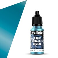 Vallejo True Metallic Base Hydra Turquoise - True Metallic Metal