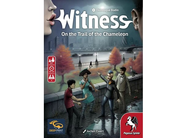 Witness On the Trail of the Chameleon Brætspil 