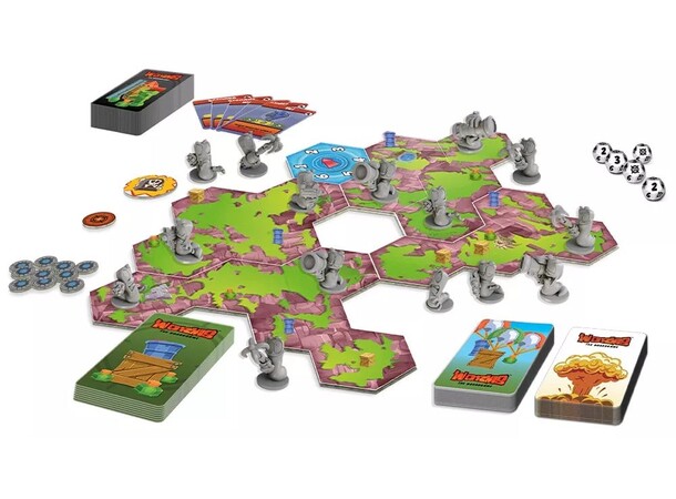 Worms The Board Game CE Brætspil Mayhem Collectors Edition 