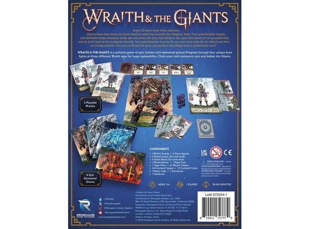 Wraith & The Giants Brætspil 