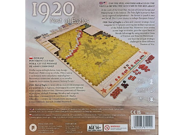 1920 Nest Of Eagles Brætspil 