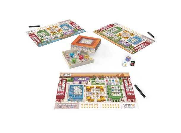 7 Wonders Dice Brætspil Dansk udgave 