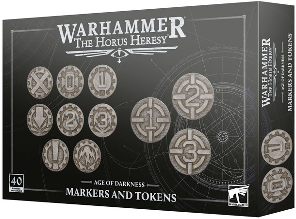 Age of Darkness Markers & Tokens The Horus Heresy 