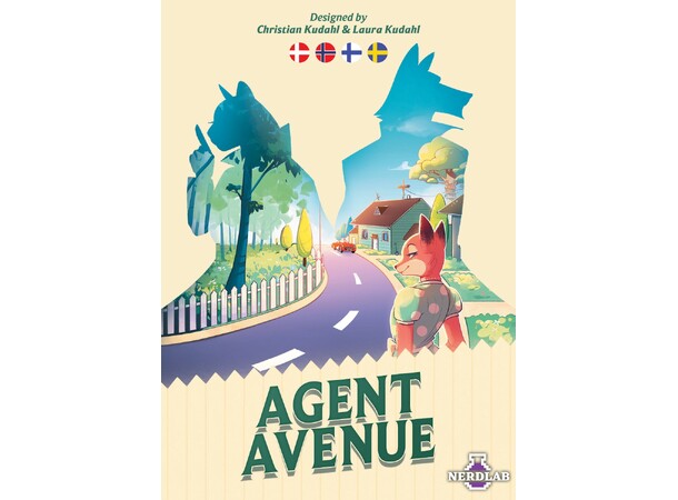 Agent Avenue Brætspil - Dansk Dansk udgave 