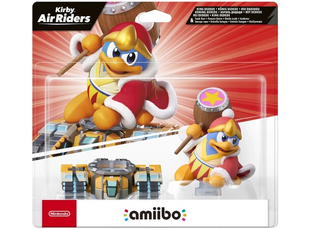 Amiibo King Dedede & Tank Star Kirby Air Riders Collection 