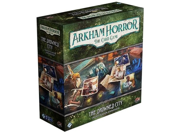 Arkham Horror TCG Drowned City Investiga Ekspansion til Arkham Horror Card Game 