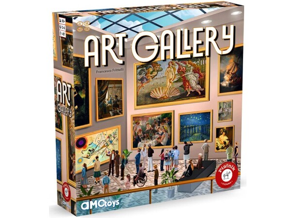 Art Gallery Brætspil Dansk udgave 
