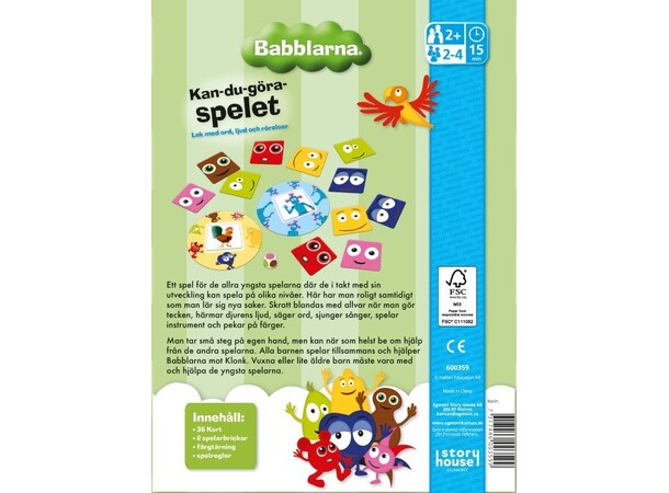 Babblarna Kan du göra spelet - SVENSK 