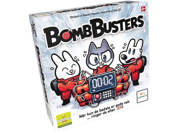 Bomb Busters Brætspil Dansk udgave 