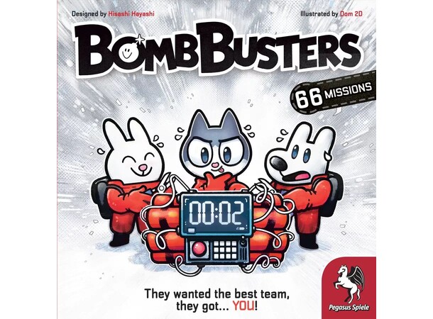 Bomb Busters Brætspil 