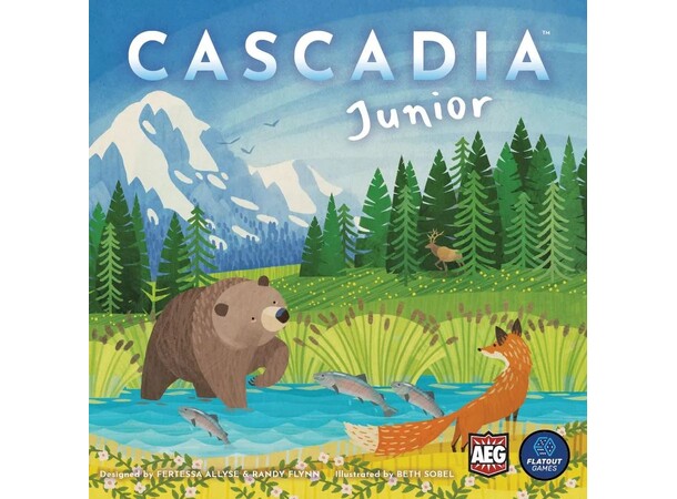 Cascadia Junior Brætspil Dansk udgave 