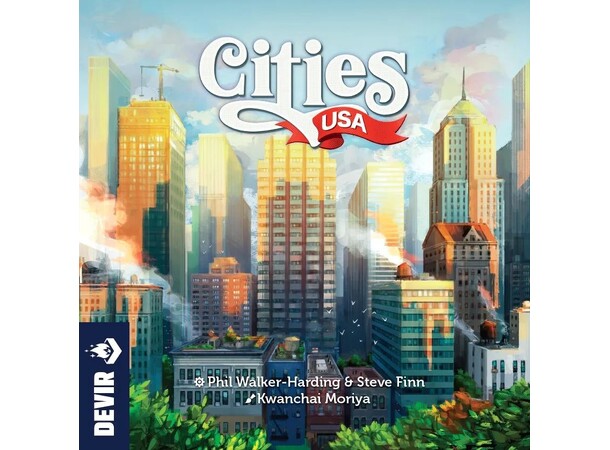 Cities USA Brætspil 