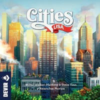 Cities USA Brætspil 