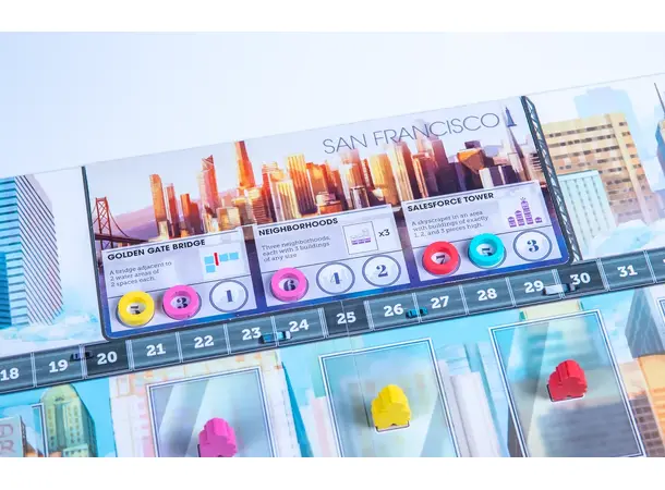 Cities USA Brætspil 
