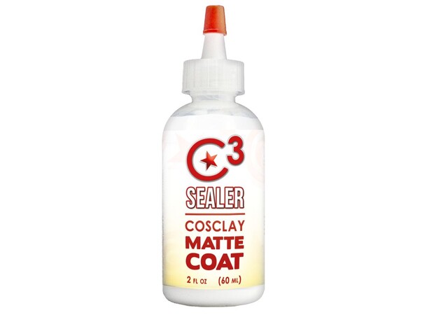 Cosclay Sealer CLEAR Coat  MATTE 60 ml 