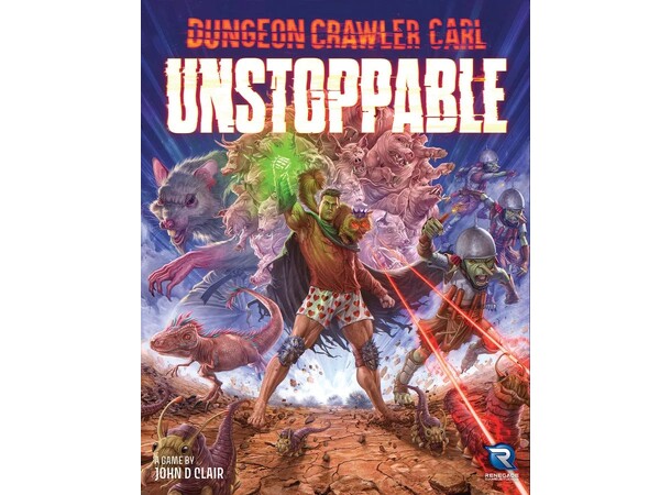 DC Carl Unstoppable Brætspil Dungeon Crawler Carl 