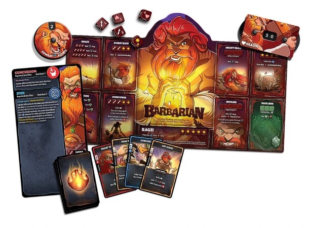 Dice Throne Barbarian Hero Pack Udvidelse til Dice Throne 