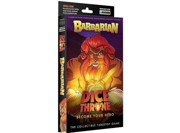 Dice Throne Barbarian Hero Pack Udvidelse til Dice Throne 