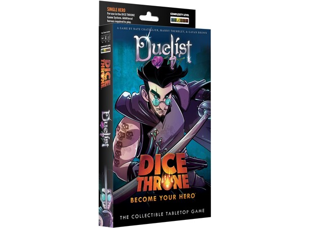 Dice Throne Duelist Hero Pack Udvidelse til Dice Throne 