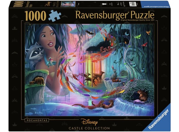 Disney Castle Pocahontas 1000 brikker Ravensburger puslespil 