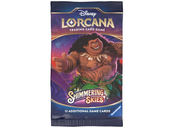Disney Lorcana Shimmering Skies Display Booster Box 