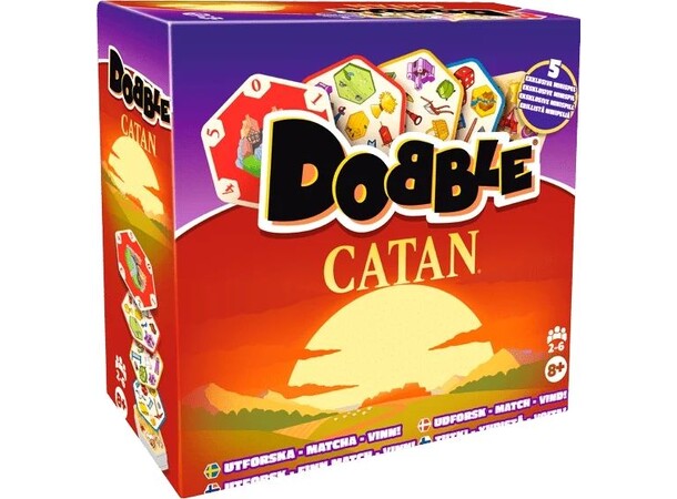 Dobble Catan Brætspil Dansk udgave 