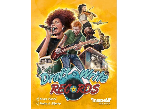Draft & Write Records Brætspil 