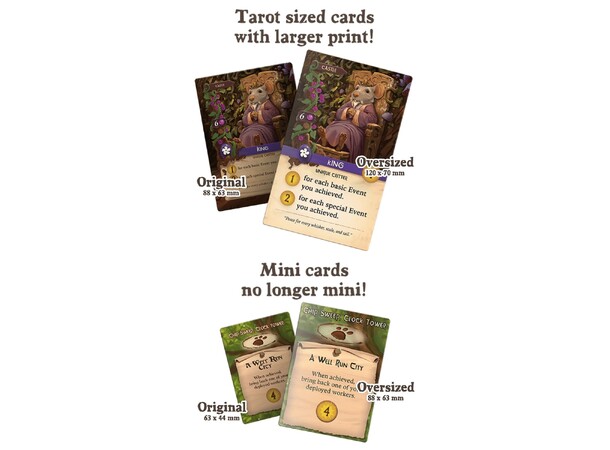 Everdell Oversized Cards CE Expansion Ekspansion til Everdell Collectors Ed 