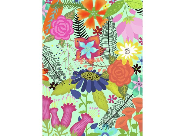 Flowerjungle 500 brikker Puslespil Ravensburger puslespil 
