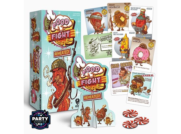 Food Fight Reheated Selskabsspil 