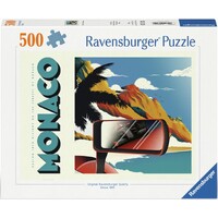 Formel 1 Monaco 500 brikker Puslespil Ravensburger puslespil