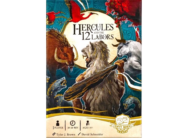 Hercules and the 12 Labors Brætspil 