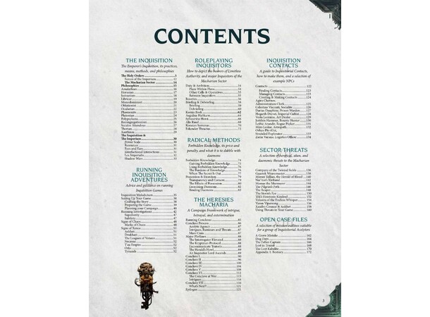 Imperium Maledictum RPG GMs Guide Inquisition - Warhammer 40K 