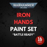 Iron Hands Paint Set Warhammer 40K - Battle Ready