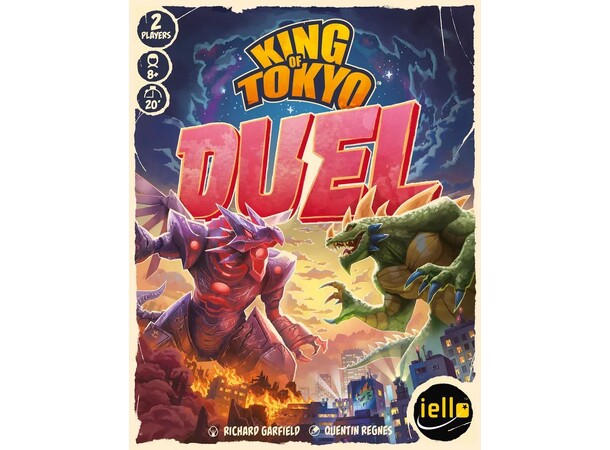 King of Tokyo Duel Brætspil 