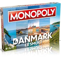 Monopoly Danmark er Smukt Brætspil Dansk udgave