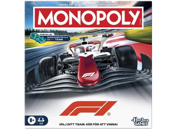 Monopoly F1 - SVENSK 