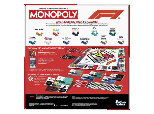 Monopoly F1 - SVENSK 