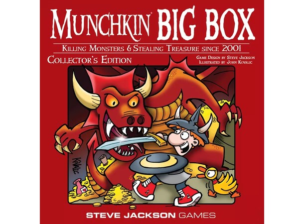 Munchkin Big Box Brætspil 