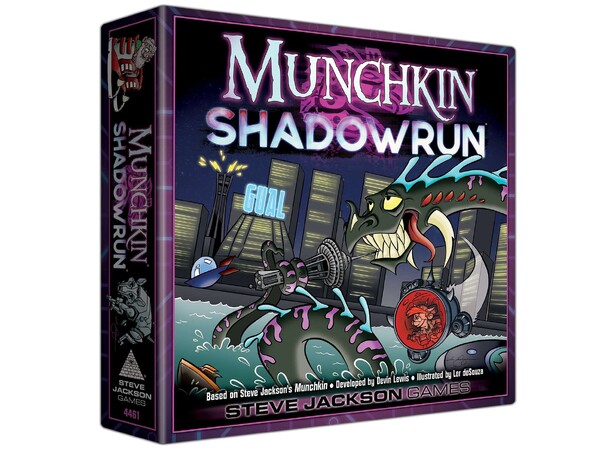 Munchkin Shadowrun Brætspil 