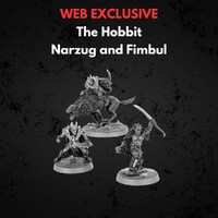Narzug and Fimbul Hunter Orc Captains Middle-earth Strategy Battle Game