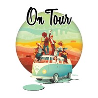 On Tour USA & Europe Brætspil 