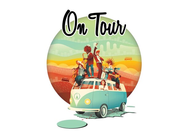 On Tour USA & Europe Brætspil 