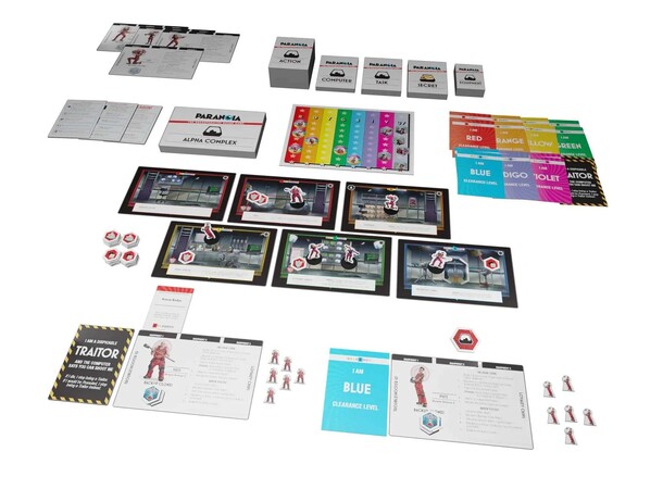 Paranoia: The Uncooperative Board Game Brætspil 