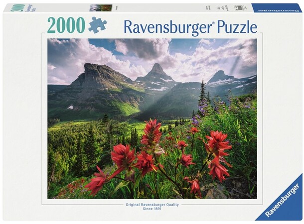 Pristine Mountains 2000 brikker Ravensburger puslespil 